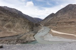 Indus Zanskar confluence